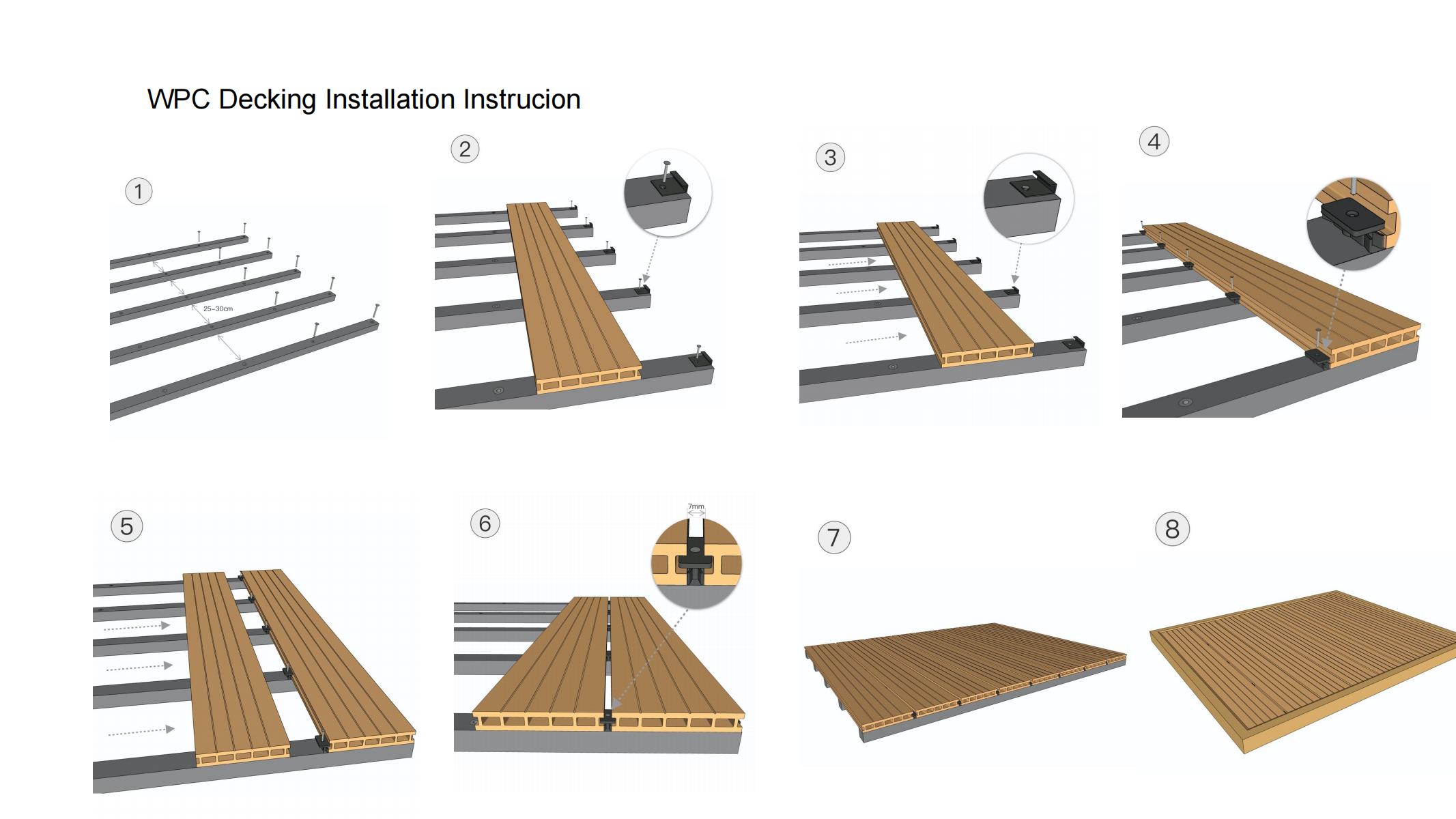 WPC DECKING INSTALL