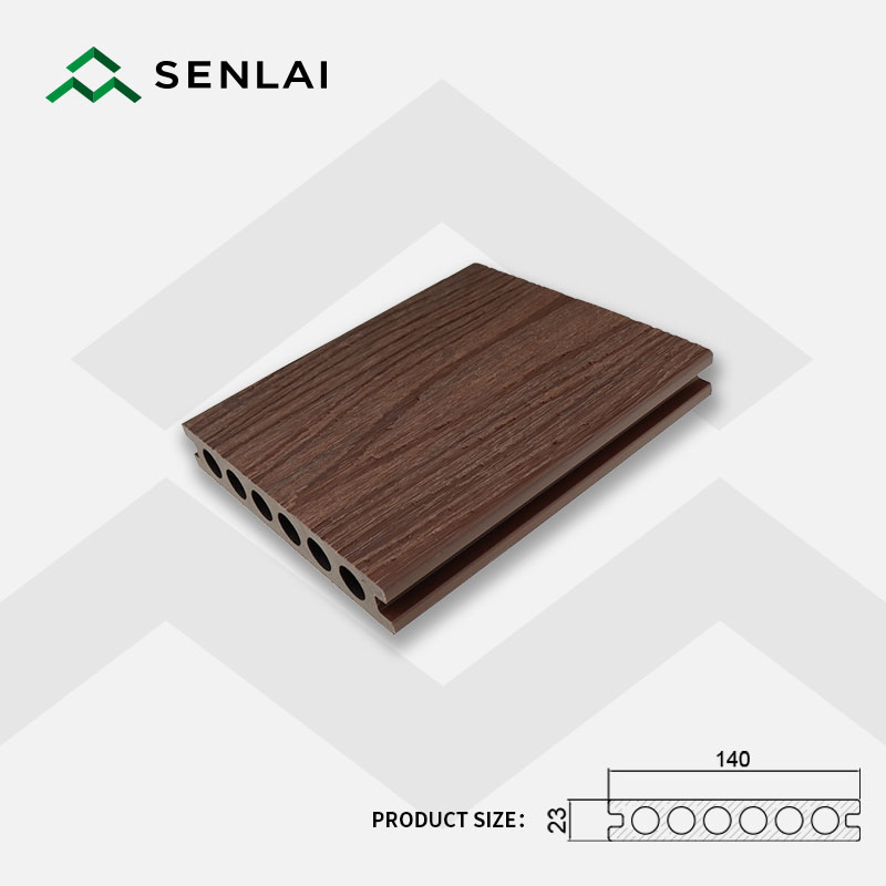 Environmentally friendly green 6-hole decking