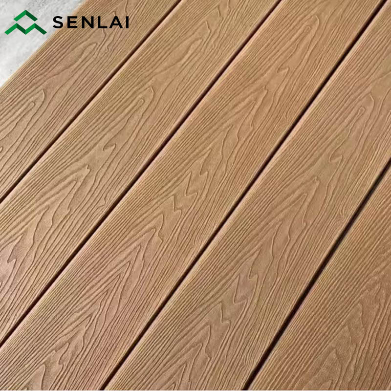 WPC Decking 3D surface extérieure parquet en bois WPC Decking composite