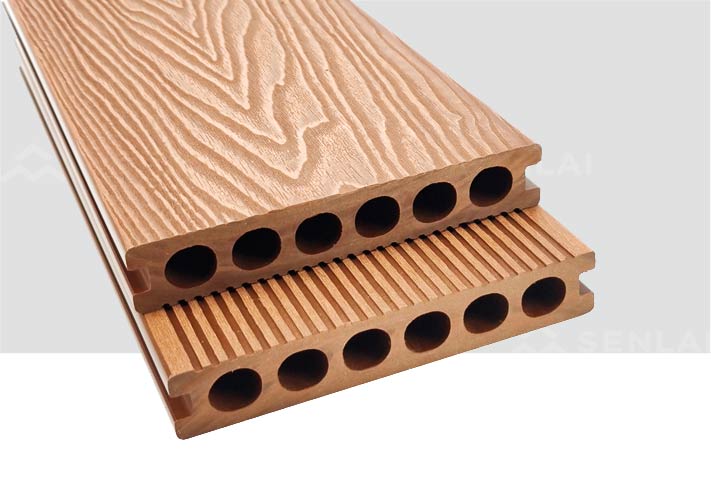 wood plastic composite decking