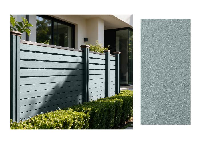 WPC decking color option