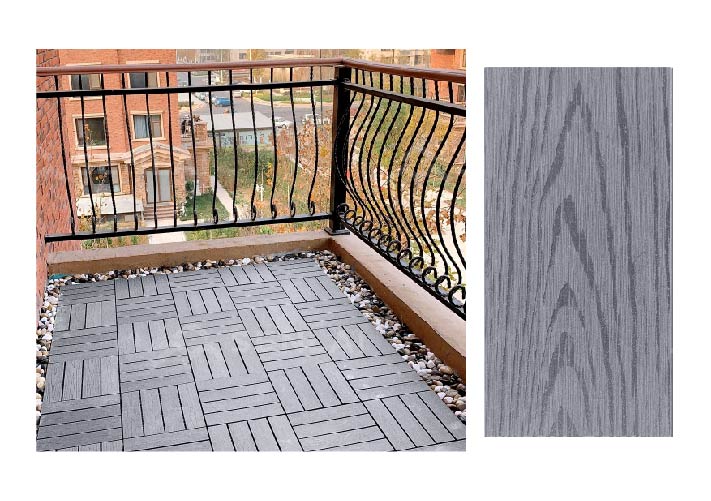 WPC decking color option