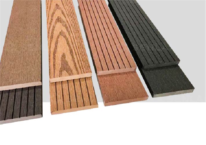 wood plastic composite decking