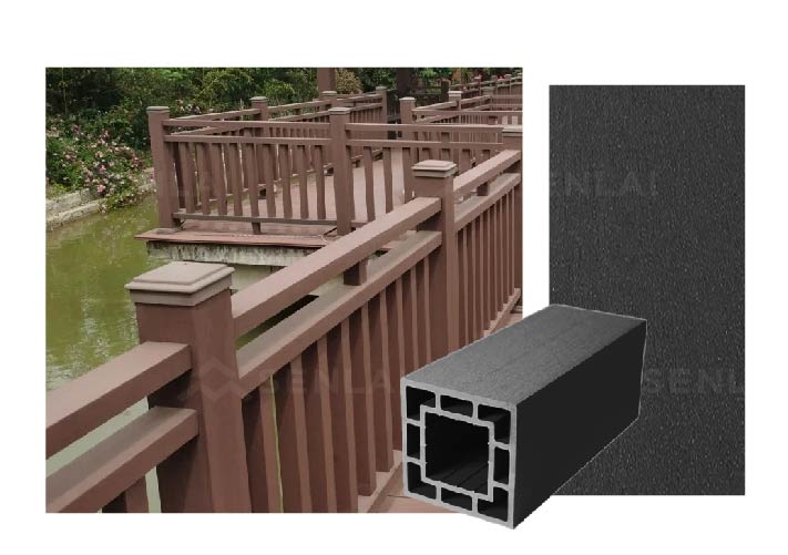 WPC decking color option