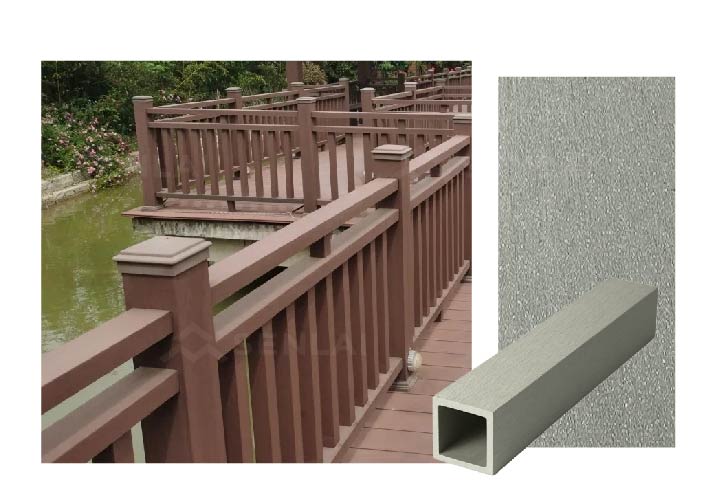 WPC decking color option